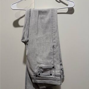 rag & bone mens Light Gray Skinny Jeans